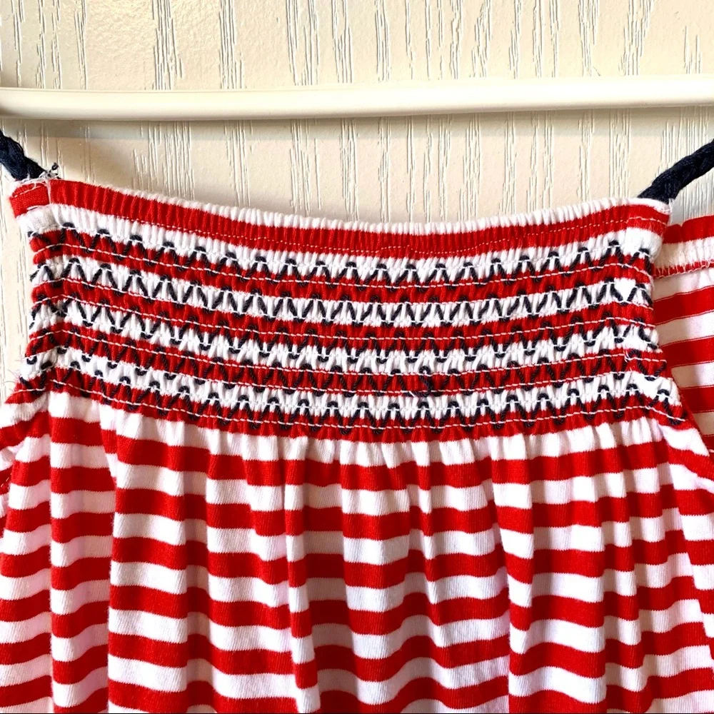 OSH KOSH B’GOSH Striped Drop Waist Dress—SZ. 6